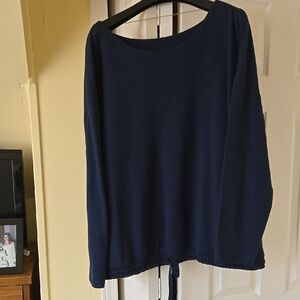 Women's Navy Blue Top